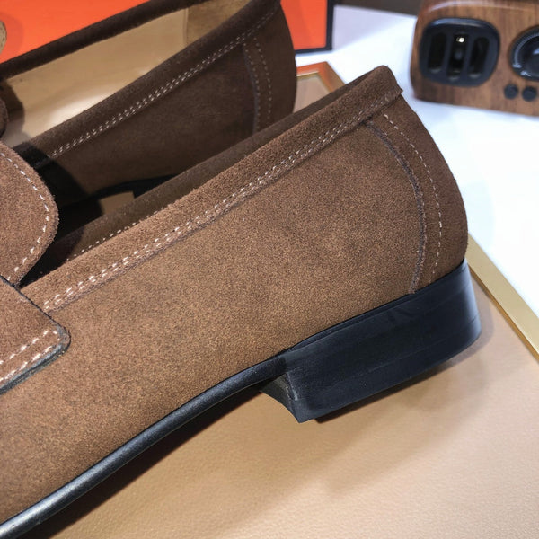 HM PARIS LOAFER WALNUT SUEDE