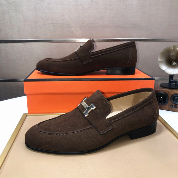 HM PARIS LOAFER WALNUT SUEDE