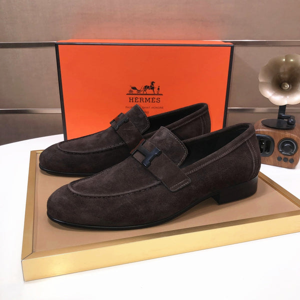 HM PARIS LOAFER PECAN SUEDE