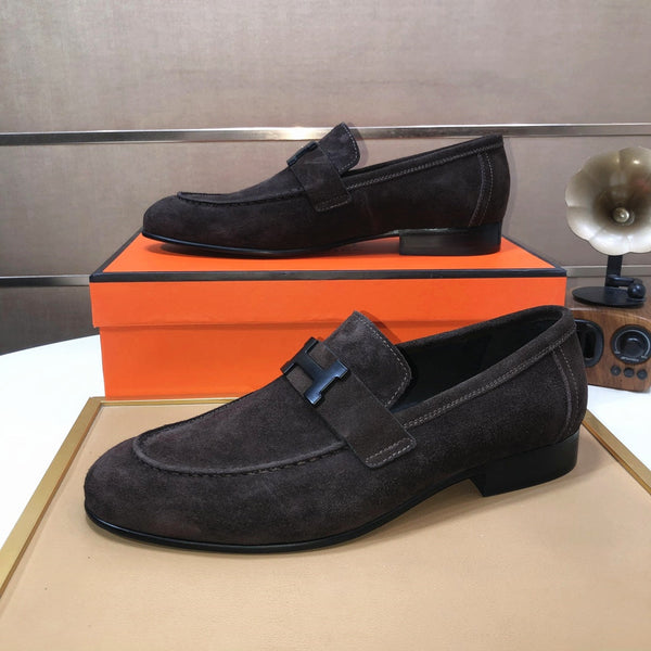HM PARIS LOAFER PECAN SUEDE