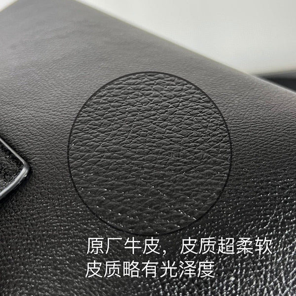 WILTERN TRIOMPHE BAG 31 ORIGINAL BLACK LEATHER