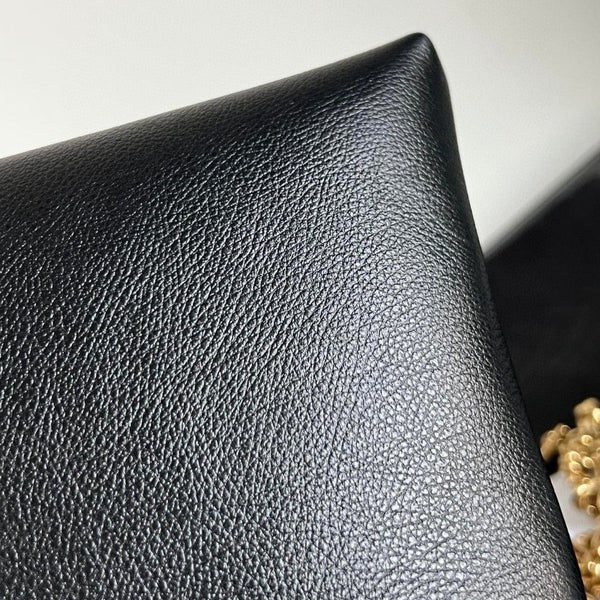 WILTERN TRIOMPHE BAG 31 ORIGINAL BLACK LEATHER