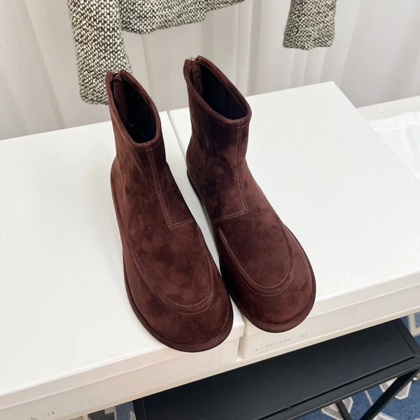 TR 26s Zipped Boot Flat Leather 146487