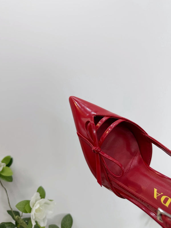 PRA 26SS Pumps 75 Red Patent Leather 592348
