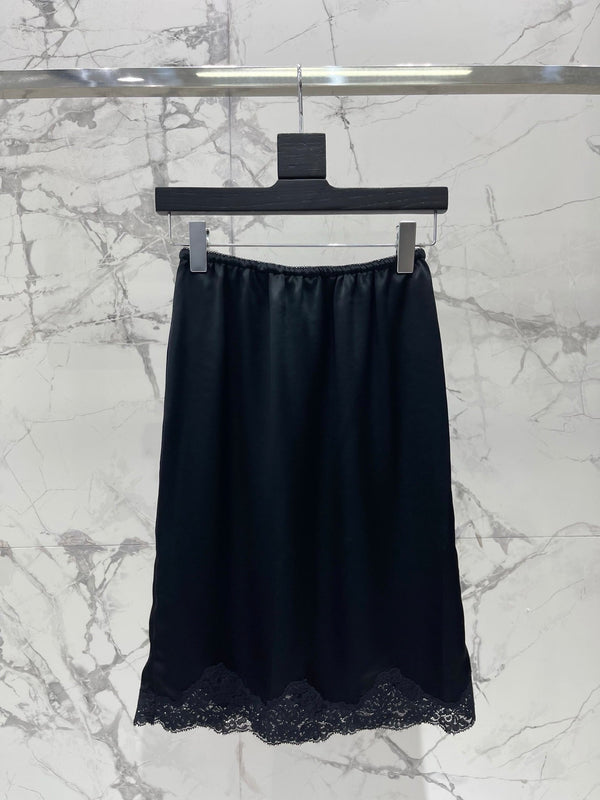 YSL 26s Midi Skirt Silk