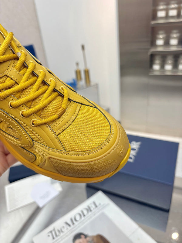 CD x Stone Island B30 Sneaker Yellow Mesh 646458