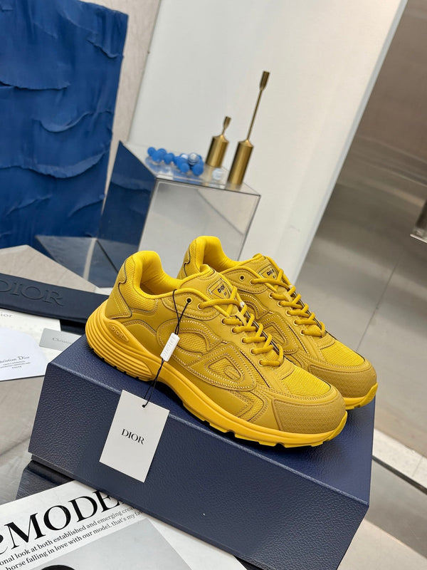 CD x Stone Island B30 Sneaker Yellow Mesh 646458