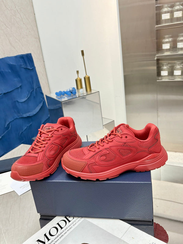 CD x Stone Island B30 Sneaker Red Mesh 646459