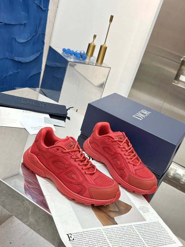 CD x Stone Island B30 Sneaker Red Mesh 646459