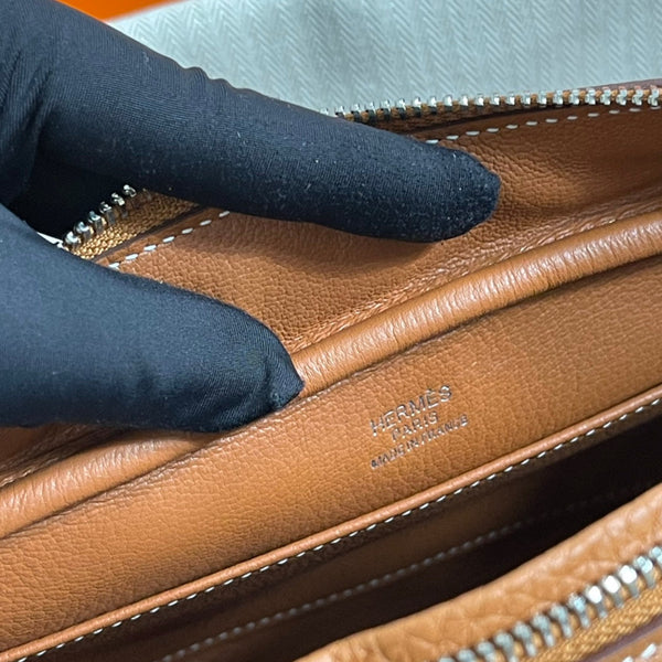 BOSTON NOUVEAU ON BOBY 29 SHOULDER BAG IN BRONZE BROWN CALFSKIN