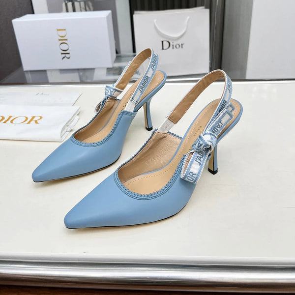 CD 26s J'Adior Slingback Pumps Ribbon Calfskin 153617