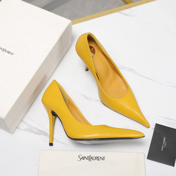 YSL 26s Zoe Pumps 10cm Leather 125850