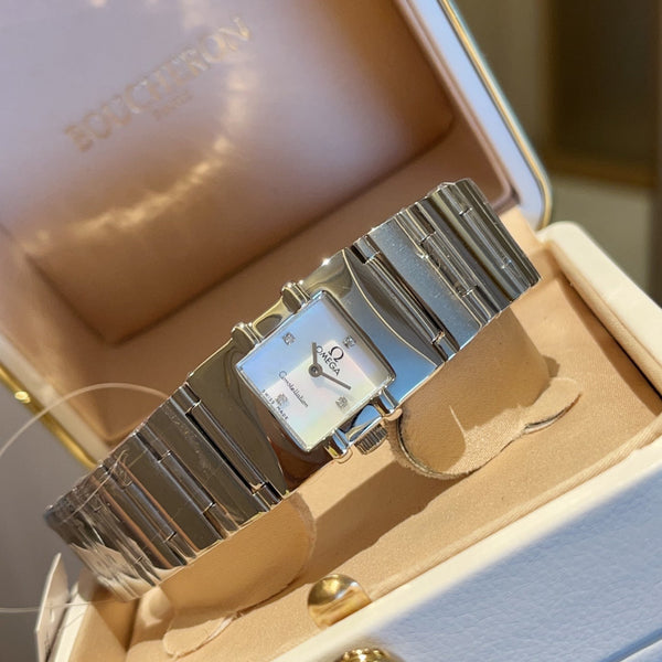 Omega Constellation 22mm Silver