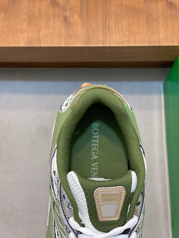 BV Orbit Low Top Sneaker Mesh Green White 573041