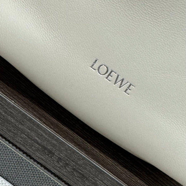 Loewe Flamenco Purse 23 White Lambskin Shw