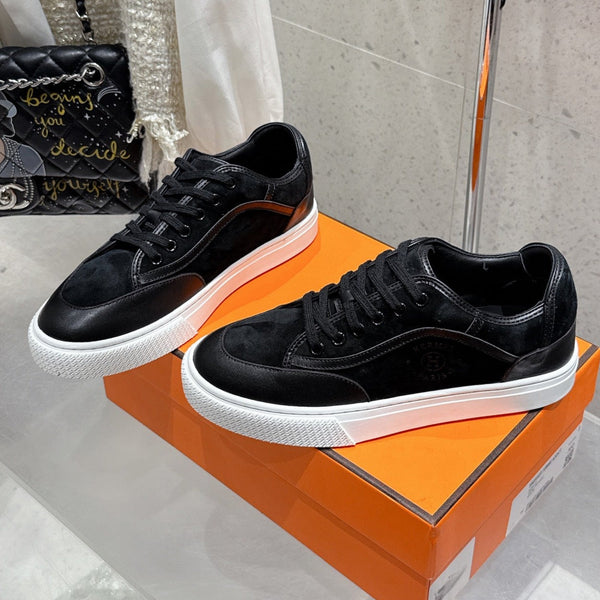 HM Get Sneaker Black Suede 204752