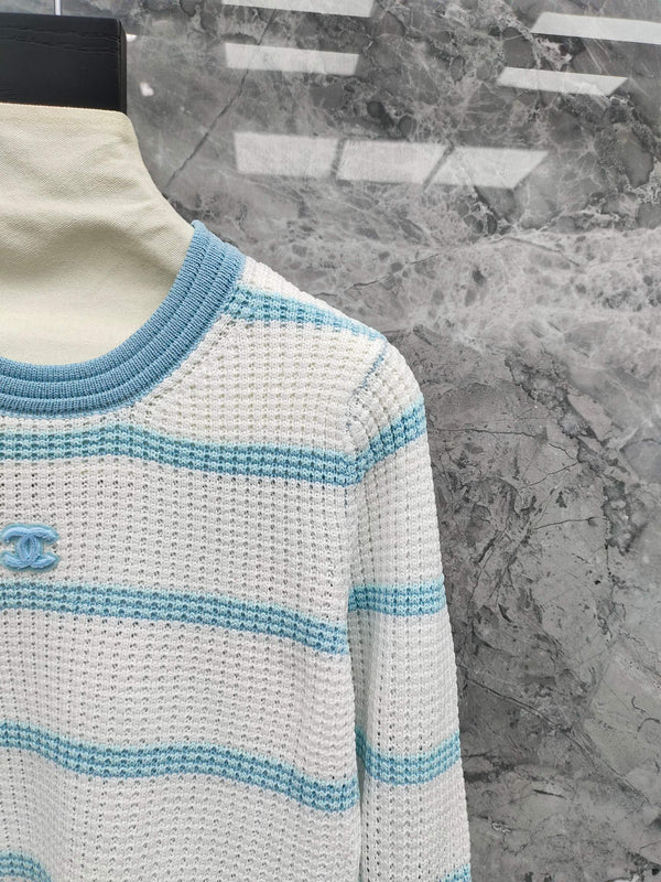 CC 25 Striped Sweater Tencel 283776