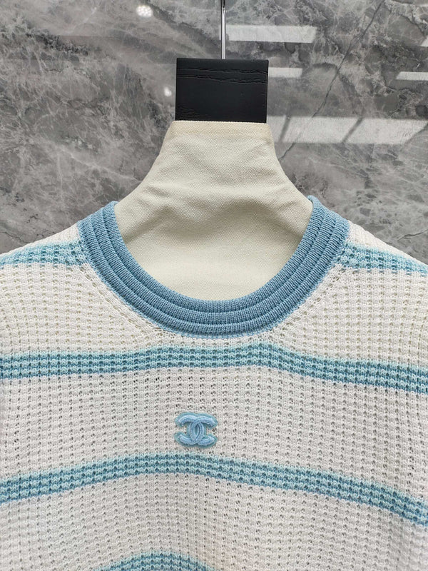 CC 25 Striped Sweater Tencel 283776