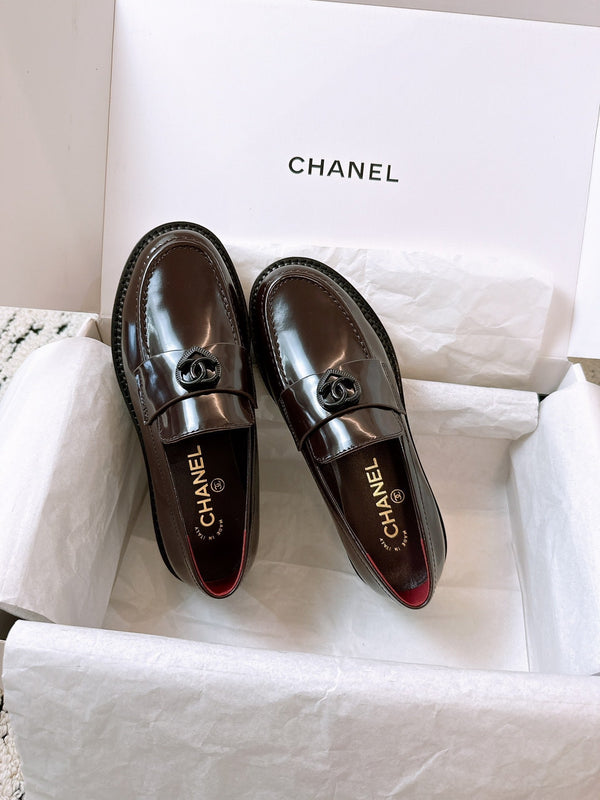 CC Moccasins 45mm In Burgundy Glossy Lambskin 144629