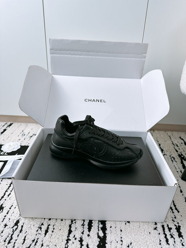 CC Sneaker 35mm In Black Soft Cowhide 144689