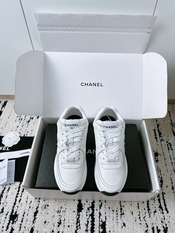 CC Sneaker 35mm In White Soft Cowhide 144702