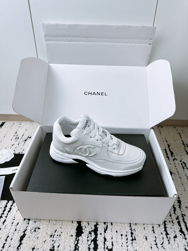 CC Sneaker 35mm In White Soft Cowhide 144702