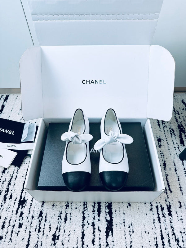 CC Mary Janes 15mm In White Cowhide 144485