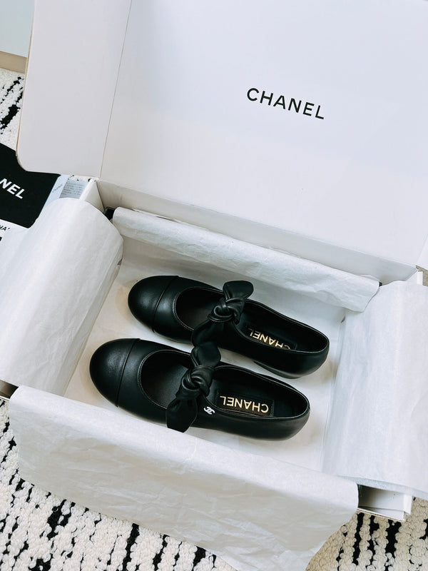 CC Mary Janes 15mm In Black Cowhide 144487