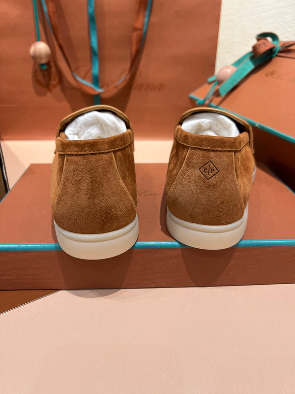 lp summer charm walk loafer brown beige suede