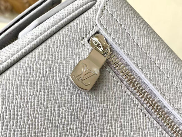 DISTRICT PM 26 IN PELLE DI VITELLO GRIGIO TORTORA