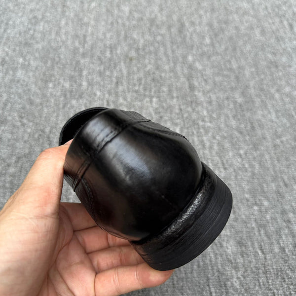 LV LOAFER IN BLACK CALFSKIN