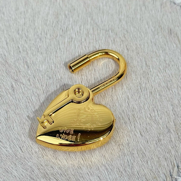 HM Heart-shaped Lock Bag Charm