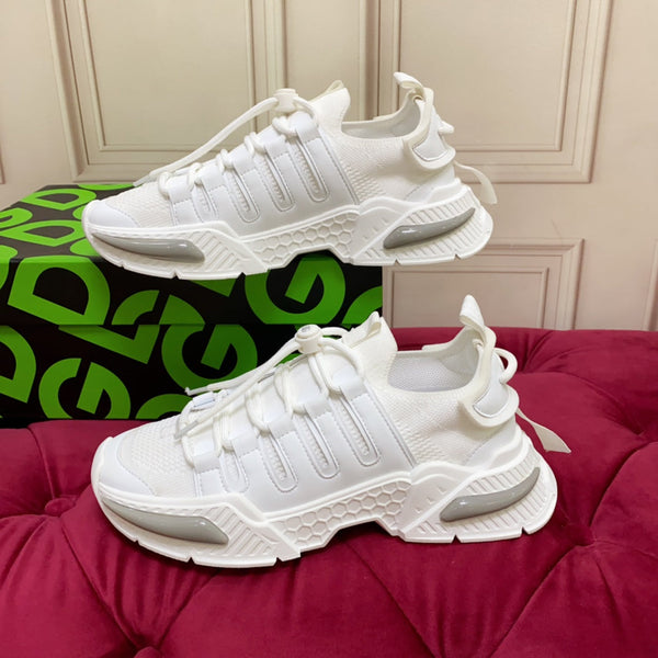 Baskets DC 24 Airmaster Cuir de vachette blanc 947297