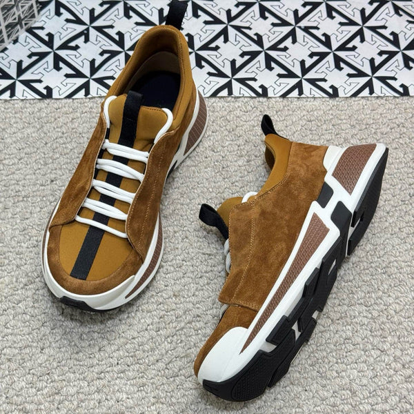 HM Just Sneaker da uomo in pelle scamosciata verde muschio 545940
