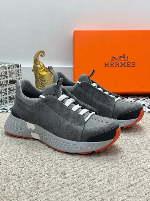 HM Men's Just Sneaker Grey Suede 545942
