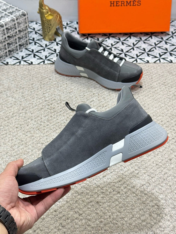 HM Men's Just Sneaker Grey Suede 545942