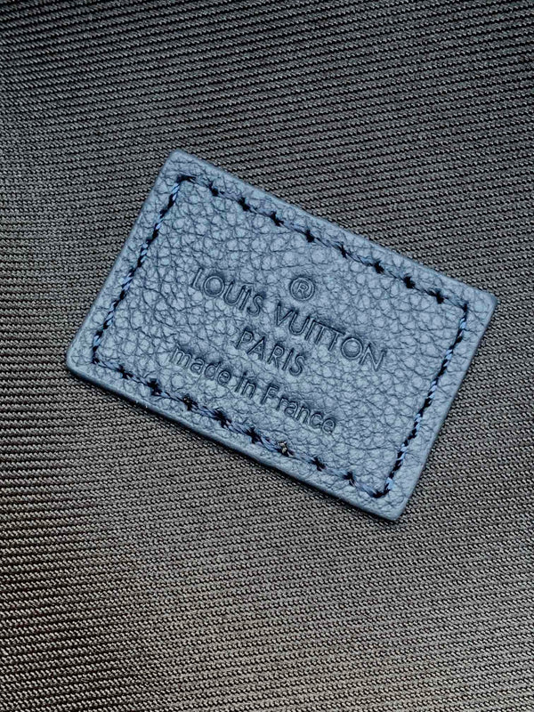 LV M14784 Rush Bumbag Dark Blue Monogram Shadow Calfskin