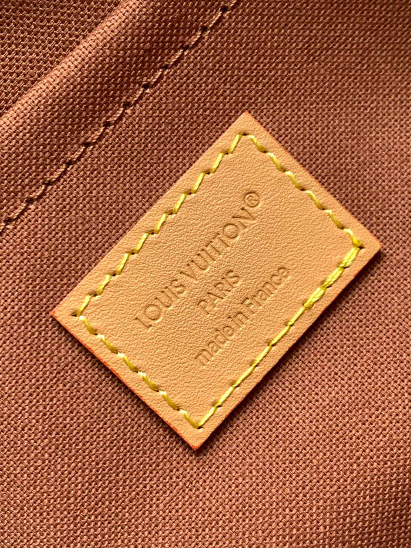 LV Nil Crossbody Bag 27.5cm Brown Monogram Reverse & Damier Canvas