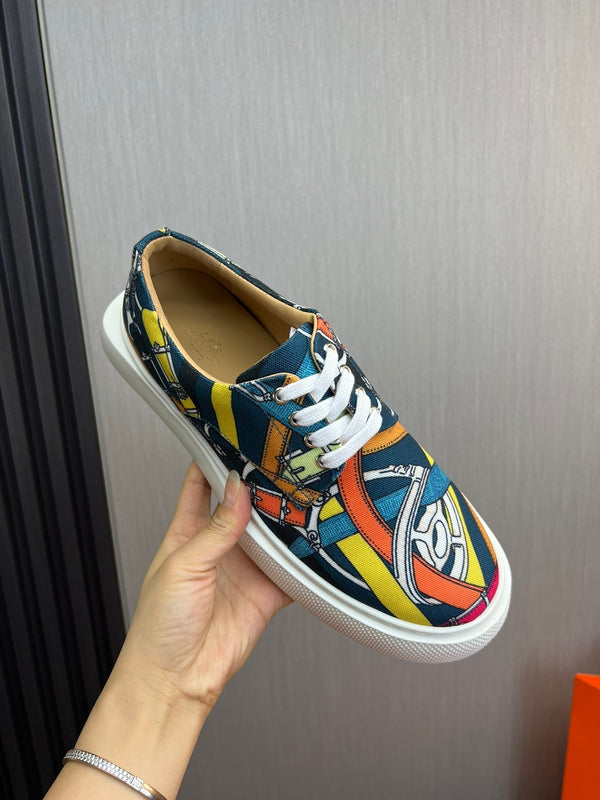 HM Men's Derby Shoes Multicolor Cowhide 445556