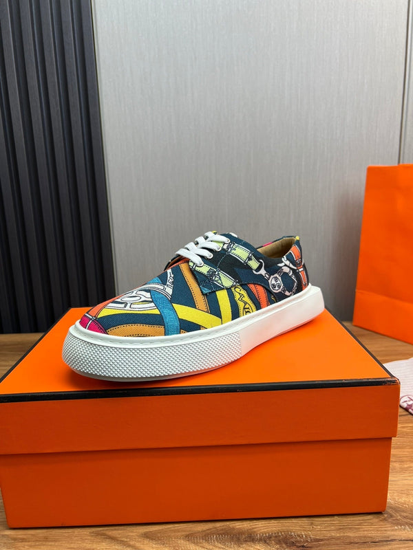 HM Men's Derby Shoes Multicolor Cowhide 445556