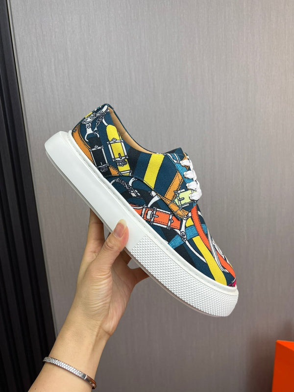 HM Men's Derby Shoes Multicolor Cowhide 445556