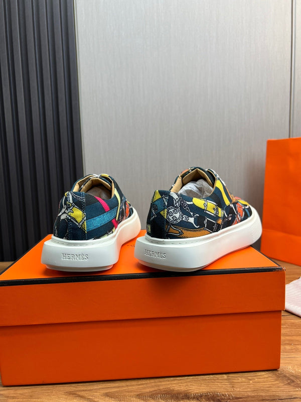 HM Men's Derby Shoes Multicolor Cowhide 445556