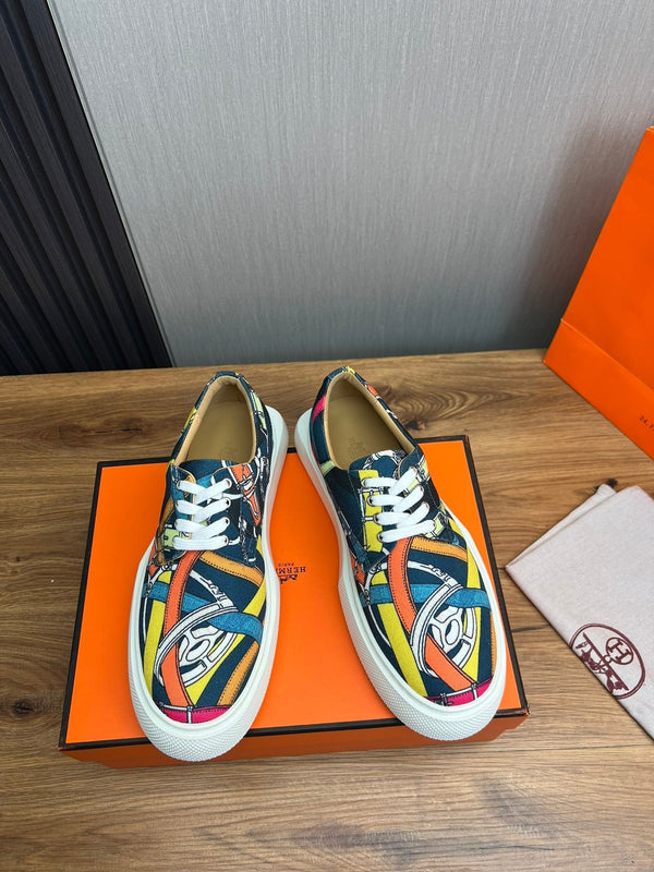 HM Men's Derby Shoes Multicolor Cowhide 445556