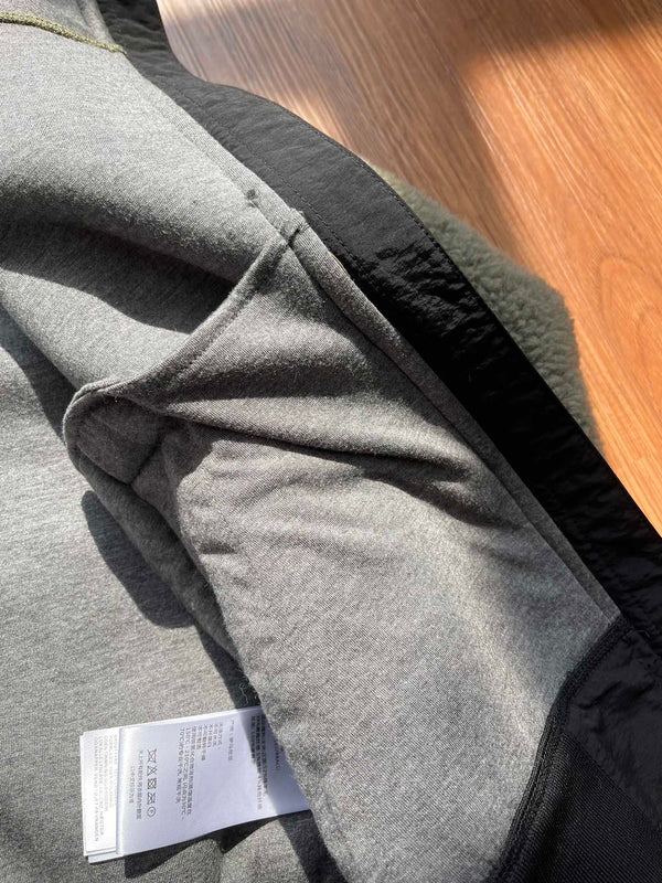 C. Goose Hoodie Moss Green Lambswool 0011