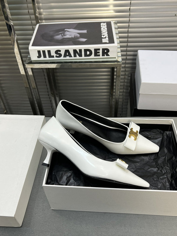 cl pumps 50 vitello bianco