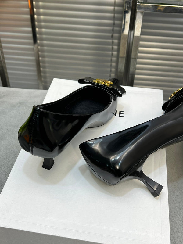 cl pumps 50 black calfskin