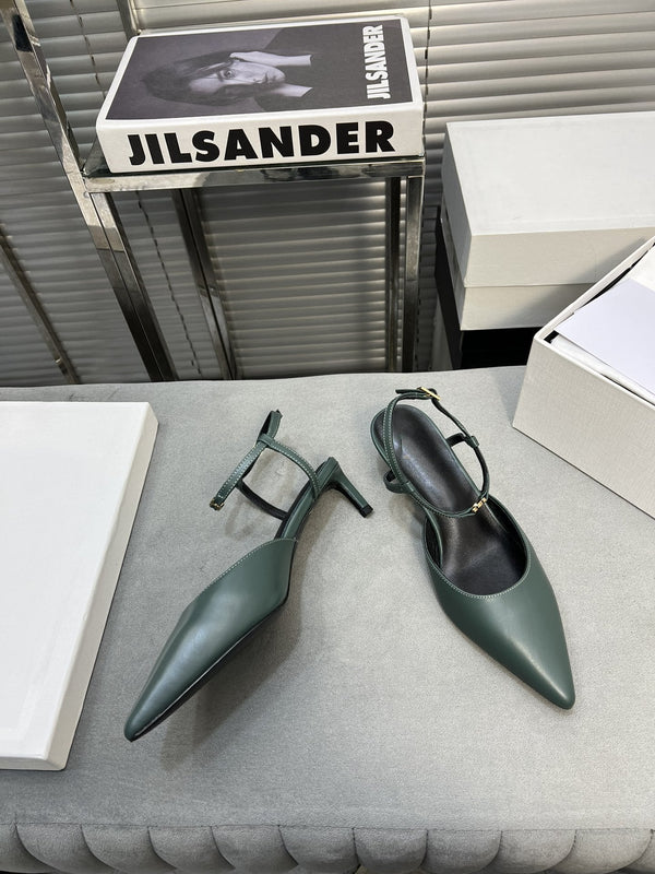 cl kitten 50 blue green calfskin