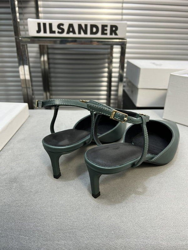 cl kitten 50 blue green calfskin