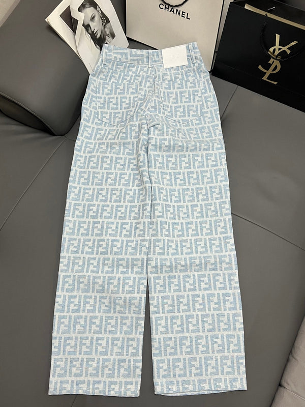 FF 25 Monogram Light Blue Jean