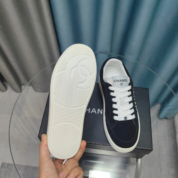 CC Sneaker Black Suede